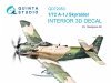 Quinta Studio QD72053 A-1J 3D-Printed & coloured Interior on decal paper (Hasegawa) 1/72